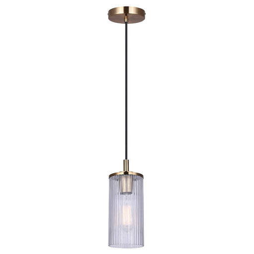 Canarm Kinslea 1 Light 4.75" Pendant, Gold - IPL1165A01GD-CR