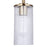 Canarm Kinslea 1 Light 4.75" Pendant, Gold