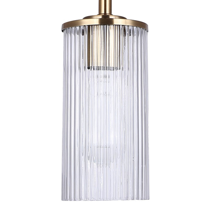 Canarm Kinslea 1 Light 4.75" Pendant, Gold