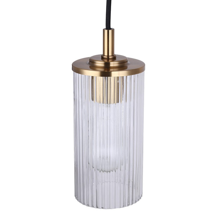 Canarm Kinslea 1 Light 4.75" Pendant, Gold