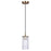Canarm Kinslea 1 Light 4.75" Pendant, Gold