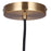 Canarm Kinslea 1 Light 4.75" Pendant, Gold