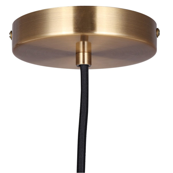 Canarm Kinslea 1 Light 4.75" Pendant, Gold