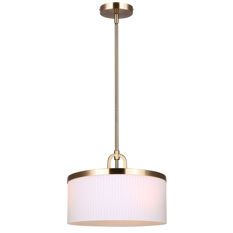 Canarm Kinslea 3 Light 13.88" Pendant, Gold
