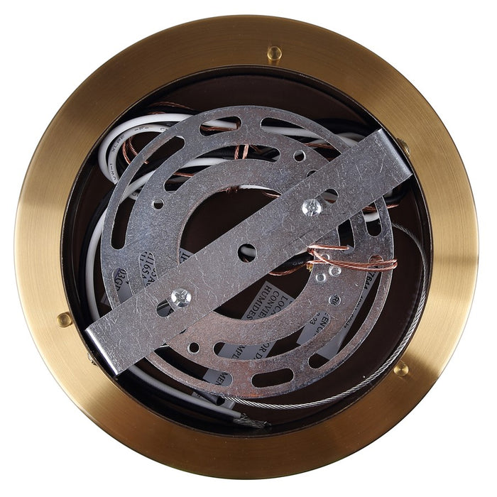 Canarm Kinslea 3 Light 13.88" Pendant, Gold