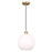 Canarm Monroe 1 Light 11.75" Pendant, Gold