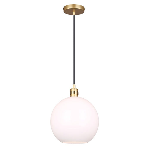 Canarm Monroe 1 Light 11.75" Pendant, Gold - IPL1169A01GDP
