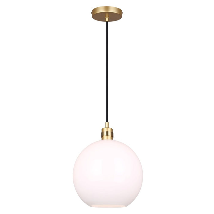 Canarm Monroe 1 Light 11.75" Pendant, Gold