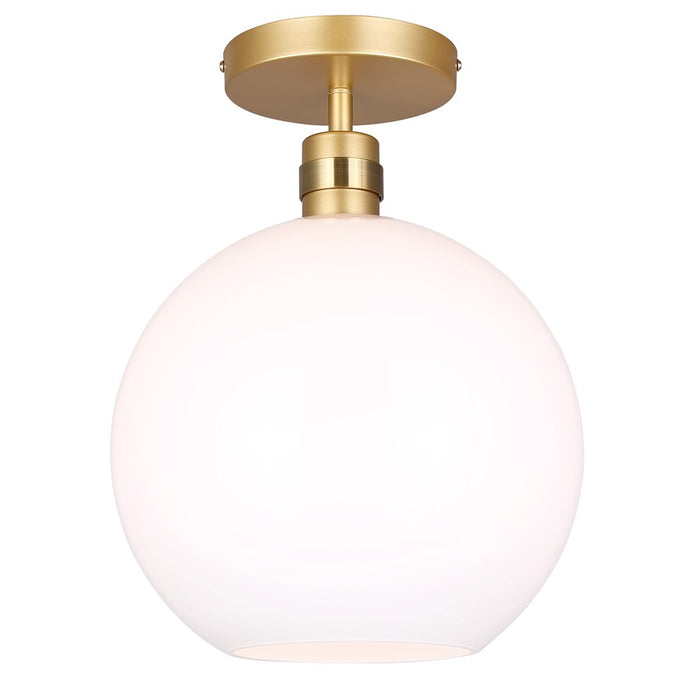 Canarm Monroe 1 Light 11.75" Pendant, Gold