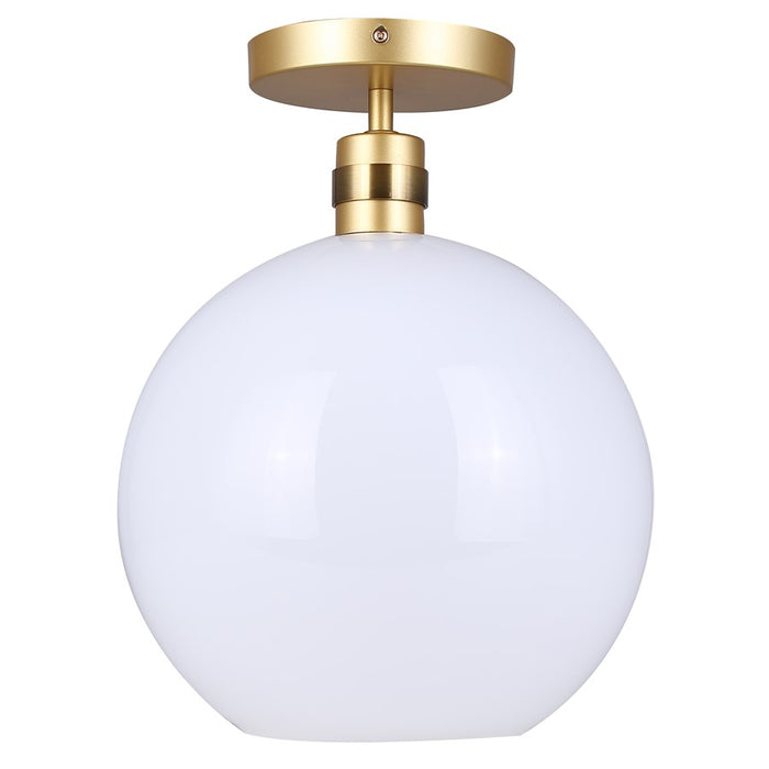 Canarm Monroe 1 Light 11.75" Pendant, Gold