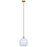 Canarm Monroe 1 Light 11.75" Pendant, Gold