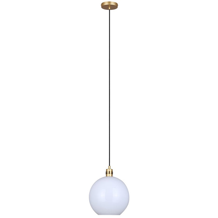 Canarm Monroe 1 Light 11.75" Pendant, Gold