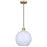 Canarm Monroe 1 Light 11.75" Pendant, Gold