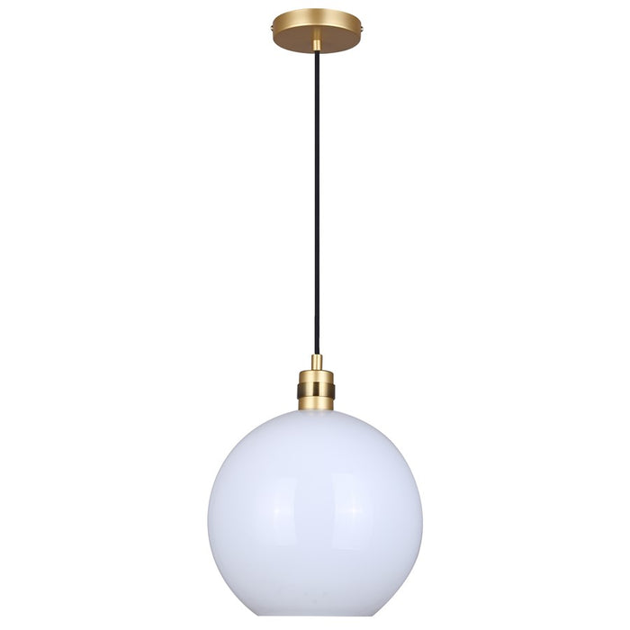 Canarm Monroe 1 Light 11.75" Pendant, Gold