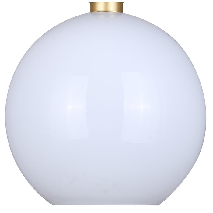 Canarm Monroe 1 Light 11.75" Pendant, Gold