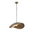 Canarm Maverick 1 Light 29.25" Pendant, Antique Brass