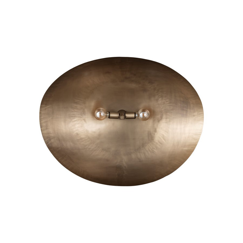 Canarm Maverick 39in 2-Light Pendant | Antique Brass Iron | Dining Room & Great Room | 39 x 30 x 13 in | Model IPL1182A02AB40