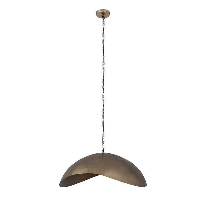 Canarm Maverick 2 Light 39" Pendant, Antique Brass