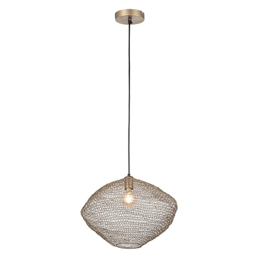 Canarm Warren 1 Light 19.5" Pendant, Antique brass - IPL1183A01AB20