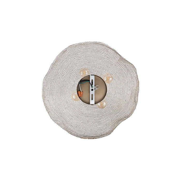 Canarm Warren 4 Light 33.5" Pendant, Antique Brass