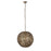 Canarm Kora 1 Light 15" Pendant, Antique Brass