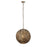 Canarm Kora 1 Light 15" Pendant, Antique Brass