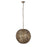 Canarm Kora 1 Light 15" Pendant, Antique Brass