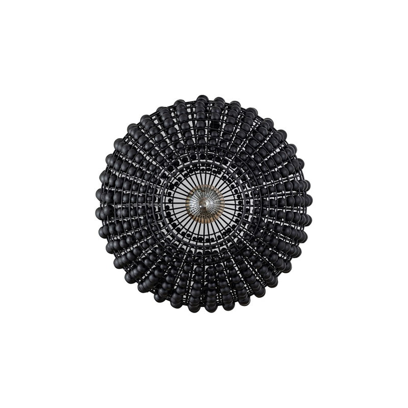 Canarm Burkley 1 Light 16" Pendant, Matte Black