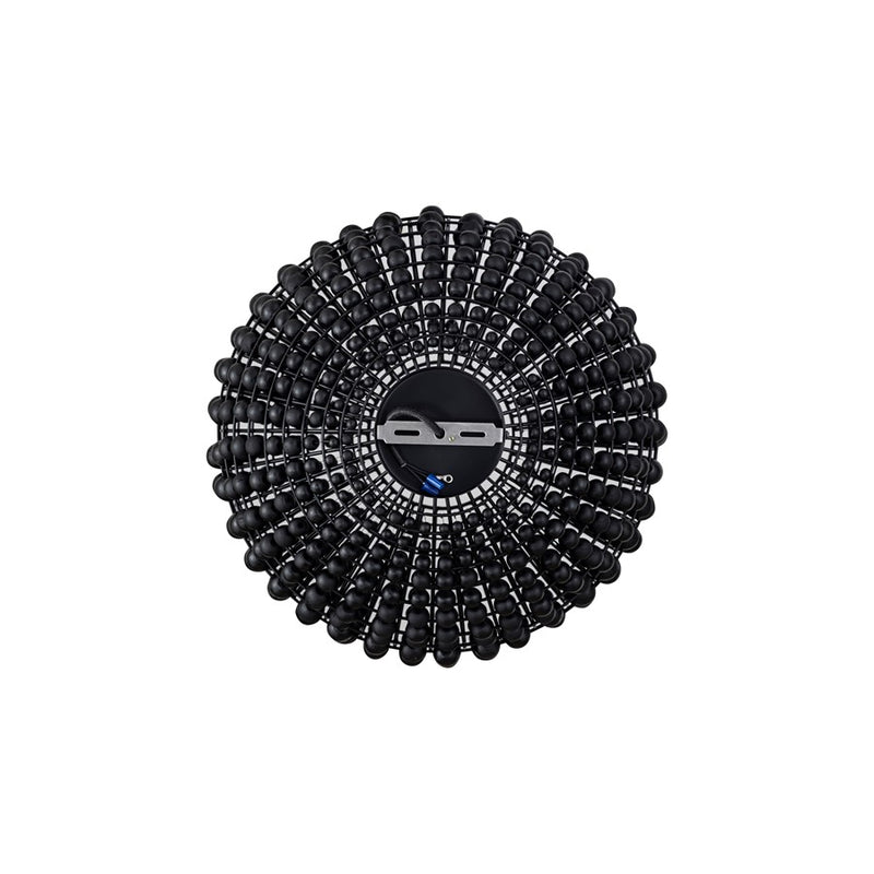 Canarm Burkley 1 Light 16" Pendant, Matte Black