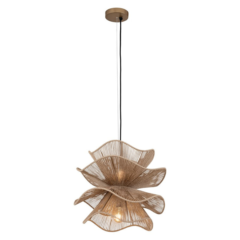 Canarm Sage 2 Light 19.5" Pendant, Natural
