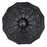 Canarm Valence 1 Light 15" Pendant, Black