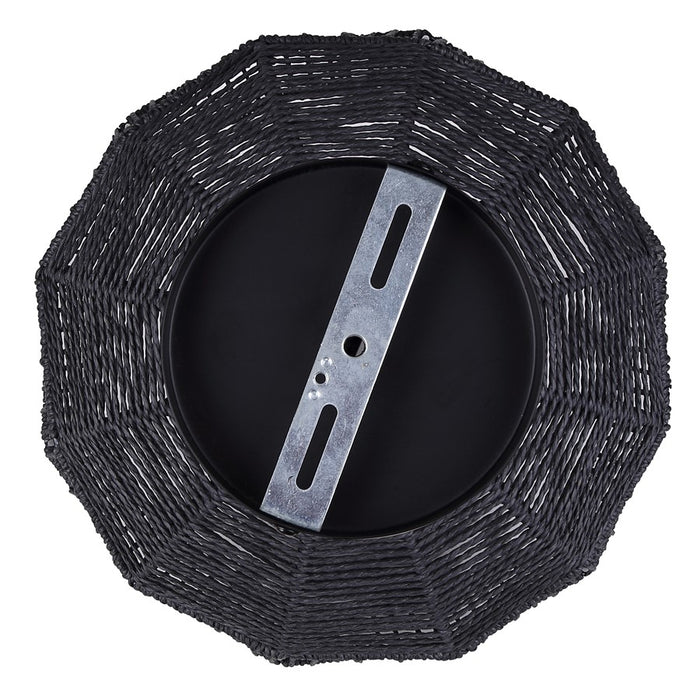 Canarm Valence 1 Light 15" Pendant, Black
