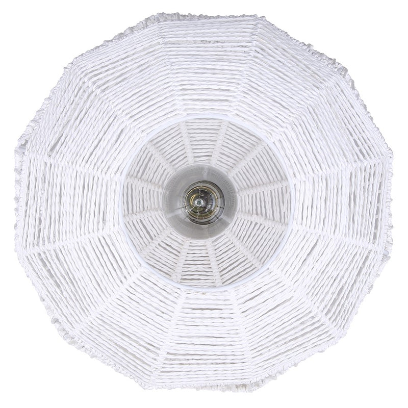 Canarm Valence 1 Light 15" Pendant, White