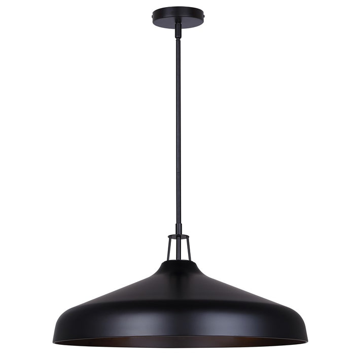 Canarm Holland 4 Light 22" Pendant, Black - IPL1203A04BK22