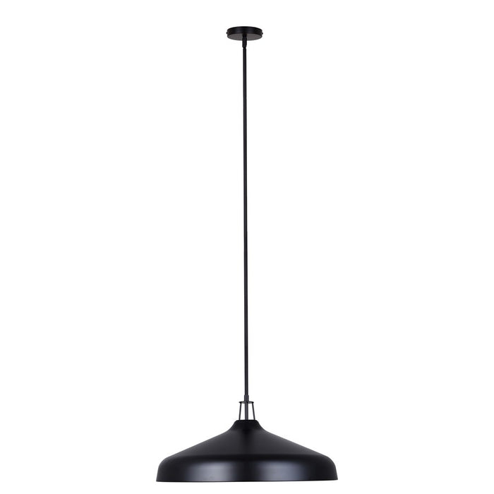 Canarm Holland 4 Light 22" Pendant, Black/Gold