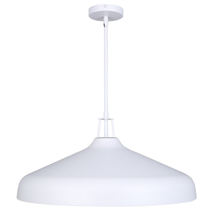 Canarm Holland 4 Light 22" Pendant, White