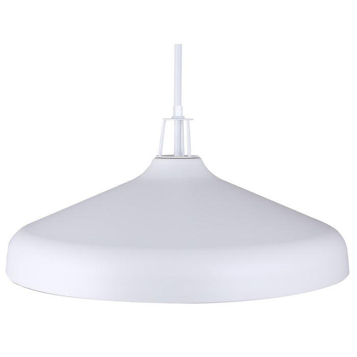 Canarm Holland 4 Light 22" Pendant, White