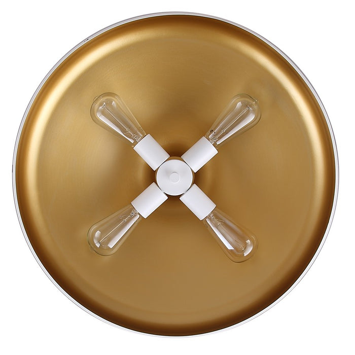 Canarm Holland 4 Light 22" Pendant, White