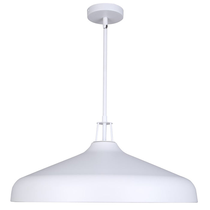 Canarm Holland 4 Light 22" Pendant, White