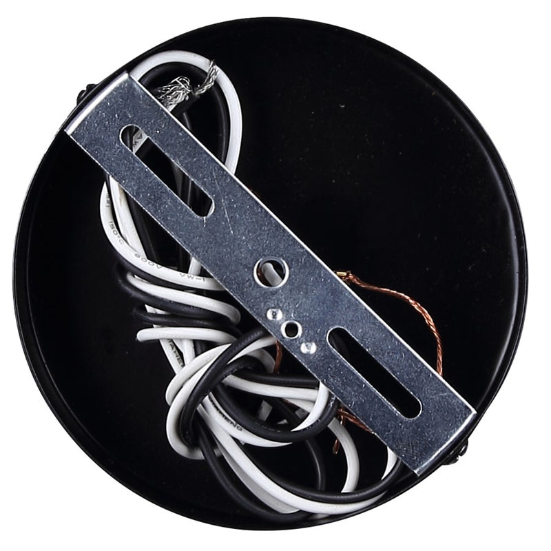 Canarm Benson 1 Light 4.75" Pendant, Black