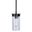 Canarm Benson 1 Light 4.75" Pendant, Black