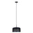 Canarm Miles 1 Light 13" Pendant, Black