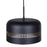 Canarm Miles 1 Light 13" Pendant, Black