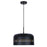 Canarm Miles 1 Light 13" Pendant, Black