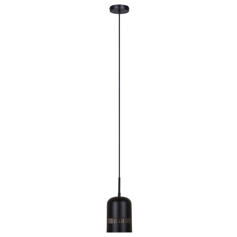 Canarm Miles 1 Light 6" Pendant, Black