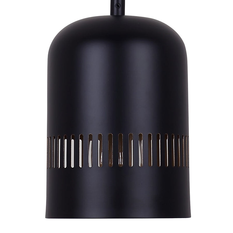 Canarm Miles 1 Light 6" Pendant, Black