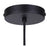 Canarm Miles 1 Light 6" Pendant, Black