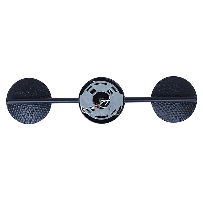 Canarm Mierka 3 Light 32.5" Pendant, Black