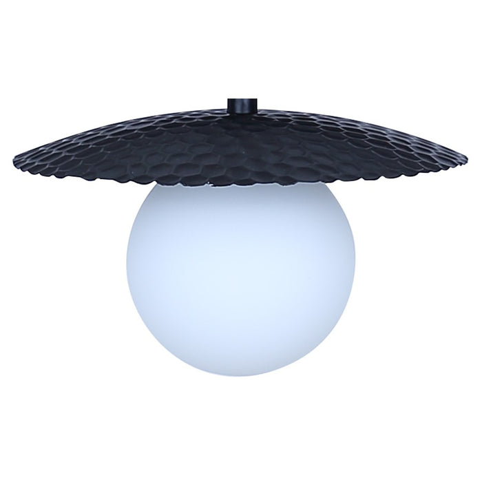 Canarm Mierka 3 Light 32.5" Pendant, Black