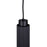 Canarm Cohen 1 Light 4.75" Pendant, Matte Black